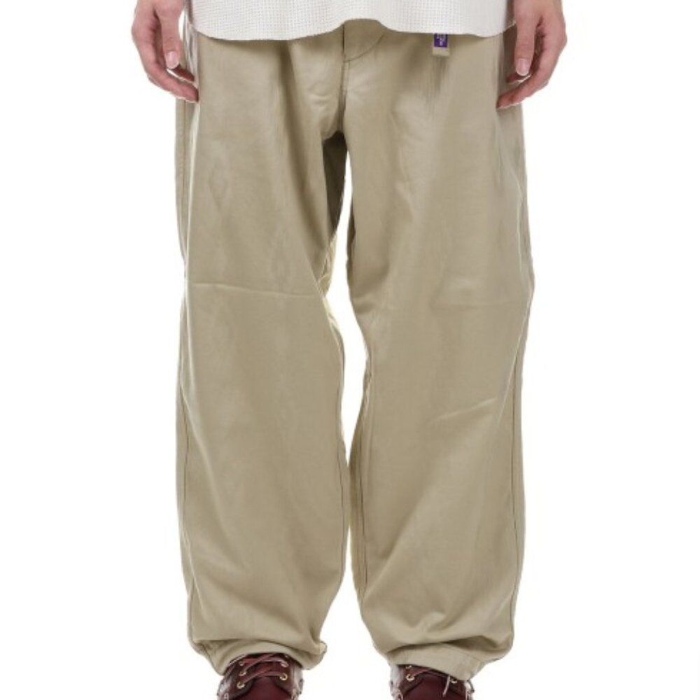 The North Face Purple Label NP Chino Wide Tapered Field Pants - BEIGE (NT5368N)